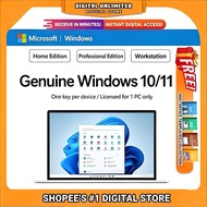 [DIGITAL UNLIMITED] Ready Stock Win 11/10 Pro/Home/Ent Code Product Key latest 2026