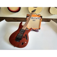 PAKET GITAR LISTRIK IBANEZ S SERIES COKLAT AMPLY ORANGE DAN KABEL JACK-Versace07