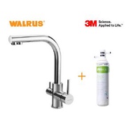 3M - Walrus 500616WE-1 2合1濾水廚盆龍頭 配3M Filtrete FT-DS02/FS DIY 高效型濾水器