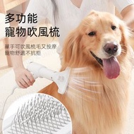 全城熱賣 - 【特價半價】（VP0246）多功能寵物吹毛梳 寵物吹風筒 寵物毛 梳 吹毛/梳毛/除浮毛 寵物洗澡吹風機 吹水機 3合1寵物吹風機 狗狗貓咪除毛梳 寵物梳子熱風梳 造型梳