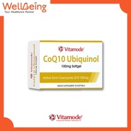 VITAMODE CoQ10 Ubiquinol Supports Heart Health & Energy CoQ10 Ubiquinol Untuk Jantung 30 Softgels
