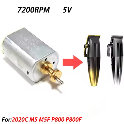 5V 7200 RPM Hair Clipper Motor Engine Professional Repair Replacement Tool for M5 M5F 2020C P800 P80