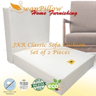 SwanPillow JKR Square Sofa Cushion / Kusyen Sofa JKR Segi Empat, Set of 2 Pieces (Without Outer Casi