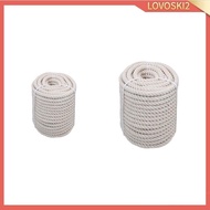 [Lovoski2] Natural Cotton Rope Strong for Pet Toys Rope Basket Tug of War