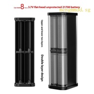 8Slot 21700  Case Transparent Housing USB Fast Charging Power  Box