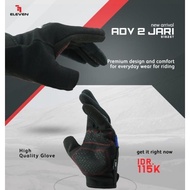 Eleven 2-finger Motorcycle Gloves for Men and Women ADV Gloves