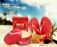 KELLY ARAB Kelly Pearl Cream -BPOM untuk wajah putih cerah ASli
