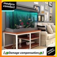 4ft fish tank cabinet stand table furniture frame steel wood base shelf bottom wrought iron rack
