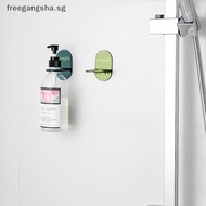 freegangshasg al Round Hooks Wall Rack Shower Gel Bottle Holder Storage Hand Soap Mounted  Body Wash Shampoo Holder SG