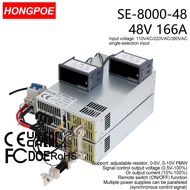 0-48V 166.5A 8000W Adjustable Power Supply AC-DC 0-5V 0-10V PLC PMW Signal Control Transformer, suit