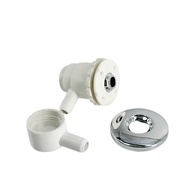 45mm Cover 11.5mm Water Flat Massage Bathtub Water Jet Nozzle Chromed Cap PVC Bathtub Bubble Nozzle 