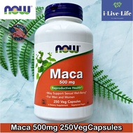Maca 500 mg 250 Veg Capsules-Now Foods Extract