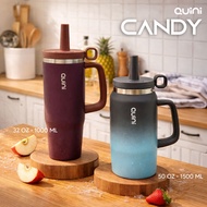 [CSGL] Candy 1000ml & 1500ml Quini Stainless Steel Tumbler | Long-Lasting Hot and Cold Insulated Vac
