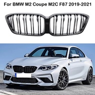 M2 F87 ABS Gloss Black Grille Car Front Bumper Kidney Grilles For BMW M2 Competition Coupe M2C F87 R