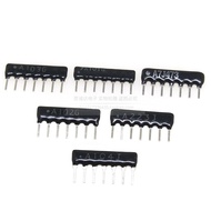 7-pin 7P In-line Strip Block A103J A102J A472J 100R5.1K 330R4.7K1K10K2K100K Brand New