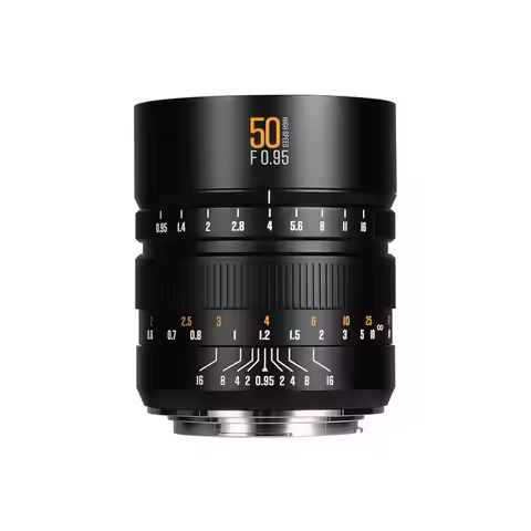 Brightin Star 50mm F0.95 Manual Focus Lens Full Frame Camera Portrait Lens For Canon RF Sony E Nikon