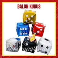4D DICE Balloon DICE CUBE Foil Balloon/