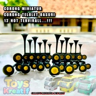 Children's toy car accessories | Miniature bus funnel not 3 | Miniature telolet funnel 6 not