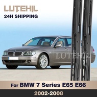 For BMW 7 Series E65 E66 730i 735i 740i 745i 750i 760i 730d 740d 745d Wiper Front Wiper Blades Winds