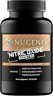 Nugenix Nitric Oxide Booster Supplement - L-Arginine, L-Citrulline, Beet Extract, Pine Bark Extract 