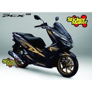 stiker cuting body honda pcx 150 cuting stiker motor honda pcx 150 termurah