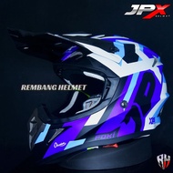 HELM JPX CROSS FOX1 X29 BLACK DOFF PAKET GANTENG GOOGLE SNAIL HELM JPX KLX ORIGINAL HELMET MOTO TRA
