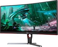 AOC 30吋 2k ips 曲mon 