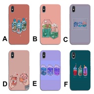 [ CS075 ] DRINK Hard Phone Case for Realme 3 5 5i 6i 6 C3 Pro C1 C2 2020 XT X2