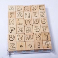 Micia貓咪英文字母印章組 貝登堡 手作 印章 印泥 卡片 材料