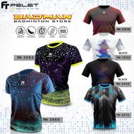 Felet Baju Badminton Jersey Fleet Jersey Felet Shirt Badminton Shirt Jersi 100% ORI BY FLEET
