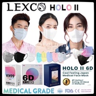 (JAPAN) Lexco Premium 3D / 6D Cooling 4ply/KF94 / 3ply Extra Soft Medical Face Mask