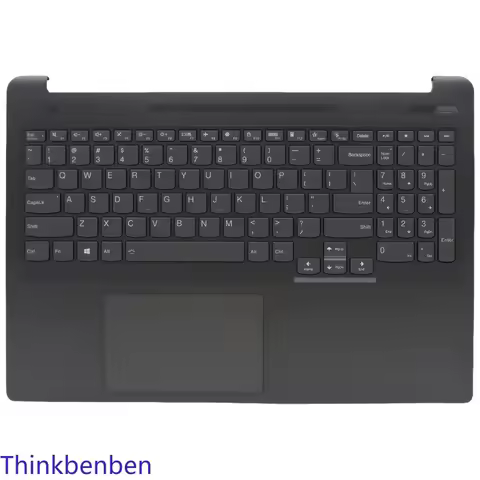 US English Storm Grey Keyboard Upper Case Palmrest Shell Cover For Lenovo Ideapad 5 Pro Creator 5 16