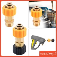 [Szlztmy2] Quick Connect Adapter Parts Pressure Washer Connector for Pressure Washer