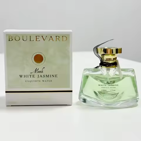 Luxury Jasmine Perfume Spray Diamond Bottle Design Natural Fresh Floral Charming Musk Fragrance Eleg