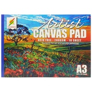 Colormate - Canvas Drawing Pad A3 280gsm Canvas Pad CANVAS3