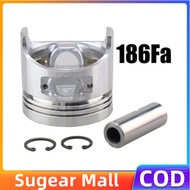 Assembly Assy Piston 186FA Aircooled Diesel Engine Yamma, Kingstone, Yamada 10HP 12HP