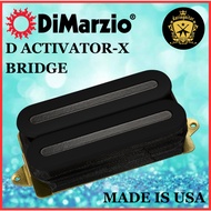 DiMarzio Electric Guitar Pickup D Activator-X Bridge Humbucker DP222 Black