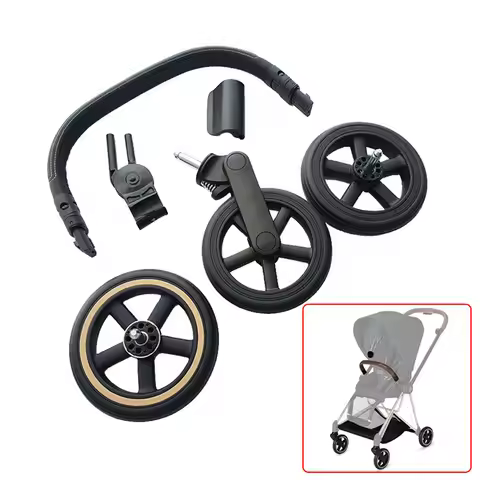Stroller Accessories For Cybex Mios 2/3 Buggy Bumper Bar Car Seat Adapter Wheel Shopping Basket Awni