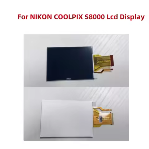 Alideao-NEW LCD Display Screen For NIKON COOLPIX S8000 Digital Camera Repair Part + Backlight + Glas