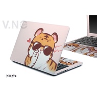 Cute VNO SKIN Premium Cat laptop SKIN Stickers For Laptops