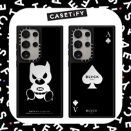 CASETiFY BLVCK Batman Pattern Shockproof Case for Samsung Galaxy S25 Ultra / Galaxy S24 Ultra / Gala