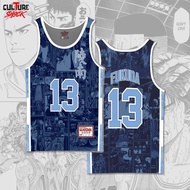 Culture Shock Ryonan Slam Dunk Blue Sando Shirt