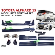 ALPHARD 15 UP AERO MODELLISTA MODELISTA LOOK BODY KIT BODYKIT SKIRT SKIRTING