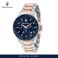 【2 Years Warranty】Maserati Sfida 44mm Mens Quartz Watch R8873640022
