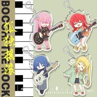 Bocchi The Rock Cute Mica Keychain decorative accessory