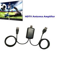 TV Antenna Amplifier Booster 25DB Digital Signal Adapter With B  Power Supply for Tuner HDTV High Gain Low Noise DVB-T D