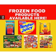 Laminated Frozen foods /products available here Signages A4 Size makapal 250mic glossy matibay