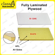 ClassAHW HPL Laminated Plywood Timber Wood Shelf Rack Board Rak Dinding Kayu Laminate