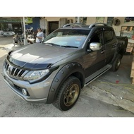 Mitsubishi Triton 2015-2018 Fender Arch ABS 4Pcs Fender Arch triton fender arch 4x4 Car Accessories