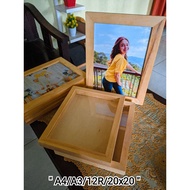 Picture frame 3D Wooden frame/ A3 Size 30x40. + Shatterproof Acrylic Glass guaranteed cheapest